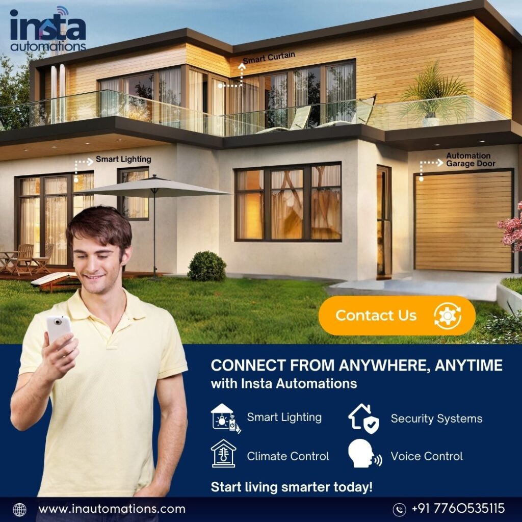 Smart home lighting system for energy efficiency