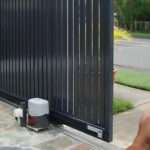 Sliding automated gate with integrated smart home controls