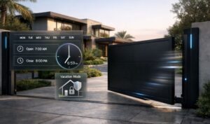 Scheduling & Automation
Set opening and closing schedules
Time-based automation for daily routines
Vacation mode for added security