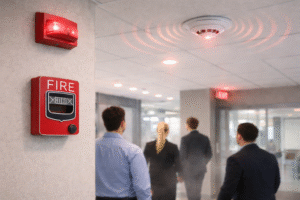 Alarm & Notification System
High-decibel audible alarms
Visual indicators for quick identification
Instant system and mobile notifications