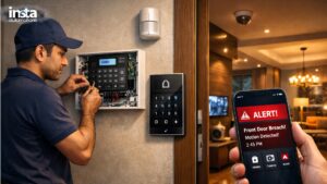 Read more about the article Intruder / Burglar Alarm System Installation in Bangalore: Cost, Features & Complete Guide