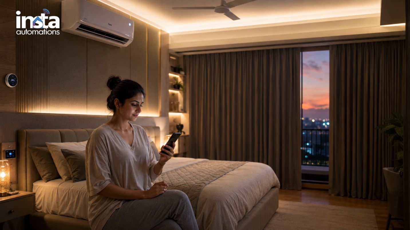 Smart home energy management solutions with AI-powered automation reducing electricity bill