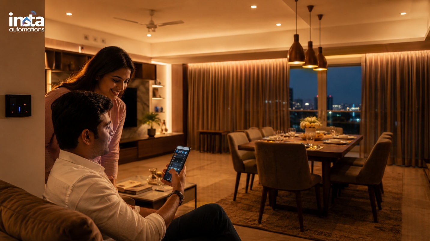 Smart lighting HVAC and appliance automation for energy efficiency