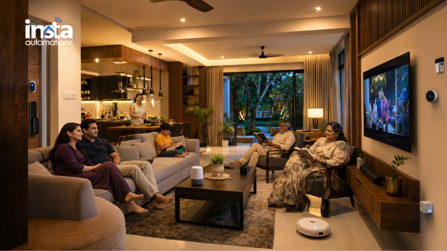 Connected smart home technology for safer and more comfortable living