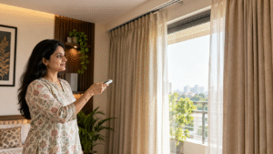 Read more about the article How to Choose and Use Automated Window Curtains (Residential)